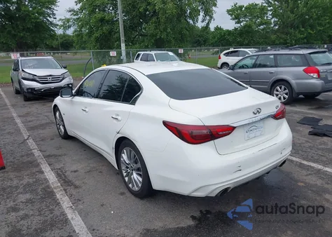 2019 Infiniti Q50 3.0T Luxe from USA, damaged, VIN JN1EV7AP0KM519656